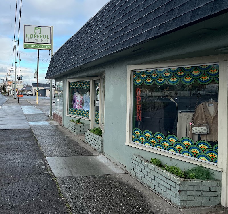 Hopeful Secondhand Thrift Shop by Rogue Retreat